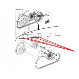 71349810 pilna įtempiklio spyruoklė