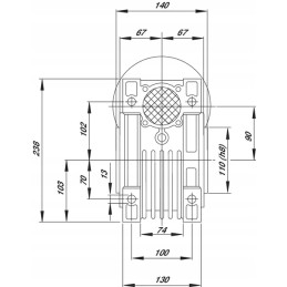 Sliekinės pavaros tipas gmr i 30
