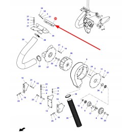La322998550 dulkių siurblio šepetys