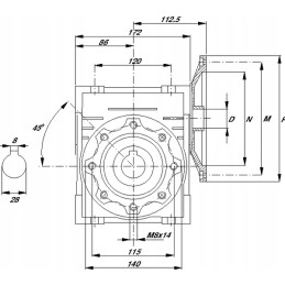 Sliekinės pavaros tipas gmr i 15