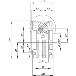 Sliekinės pavaros tipas gmr i 10