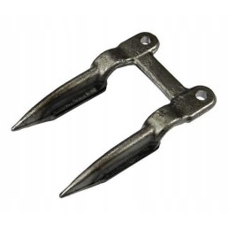 Grūdintas dvigubas bajonetas john deere h61954 waryns