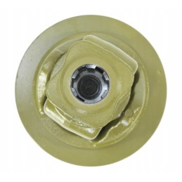 Plataus kampo jungtis pilna citrina vamzdžiui su