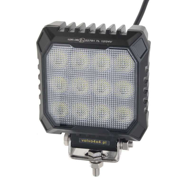 Super darbo lempa 11cm pro 40w led 12v 24v 4x4