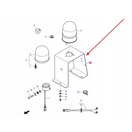 La323209050 lempos laikiklis