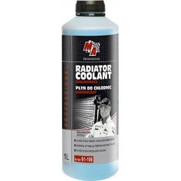 Mėlynas radiatoriaus skysčio koncentratas turi profesio