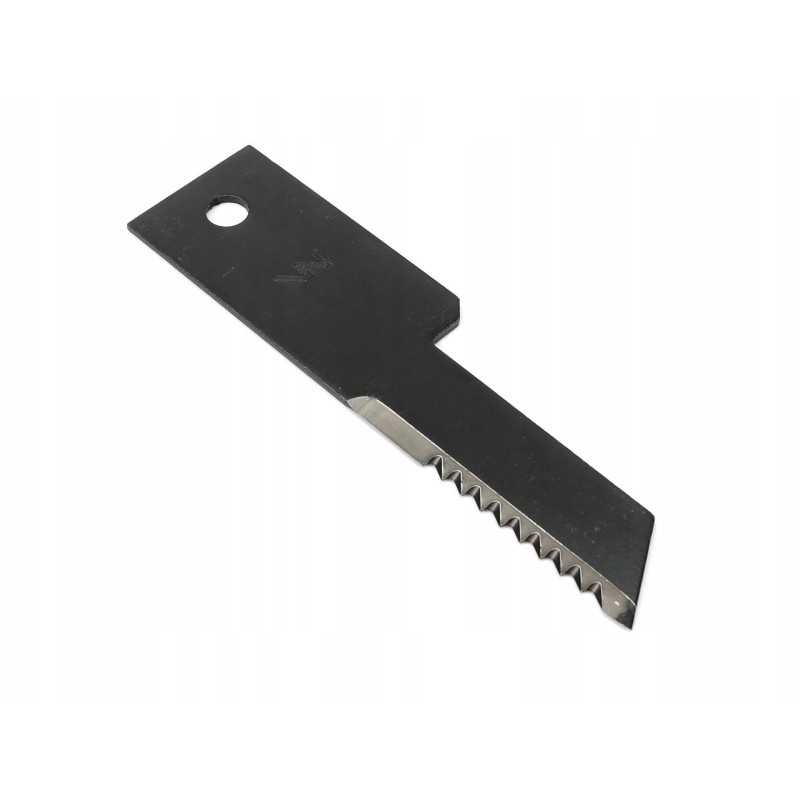 Fiksuotas peilis šiaudų smulkintuvas 198x50x3mm skylė 13