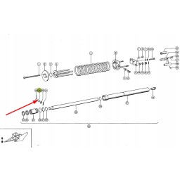 603511 0 cilindro kaištis 20h9 x 105