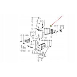 824836 0 hidraulinės alyvos filtras