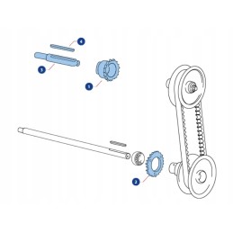 Plastikinis pleištinis raktas 9x10x135mm Claas 670265