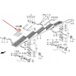 684076 00 šiaudų kratytuvo stumdomos plokštės tvirtinimas