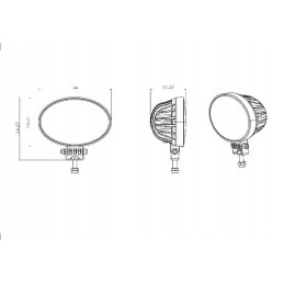 LED darbo lempa 39w 3510 lm 10 30v 13 le la10039