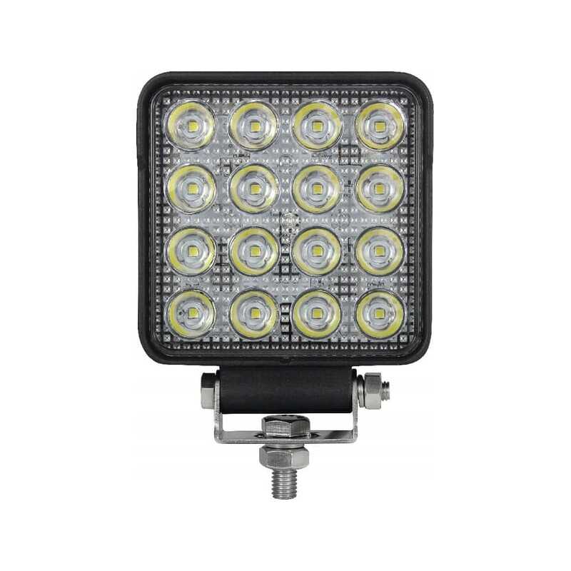 LED darbo lempa 25w 3040 lm 10 30v 16 led kramp