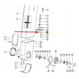 676770 g lifto grandinės ašmenų poveržlė