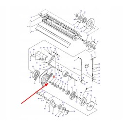 D42505500 galinio būgno seger žiedas