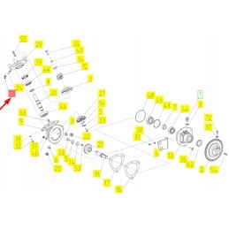 100048399 kalamitka vamzdelis nuo viršutinio redu dangtelio