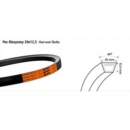 Ventiliatoriaus trapecinis diržas 22 x 2895 506671 derlius