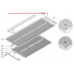 B103495 sieto plunksnų viela 4 x 1010mm