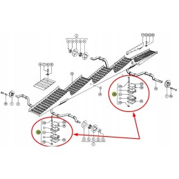 618254 00 medinis kratytuvo veleno guolis