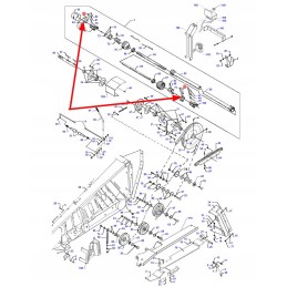 D45632400 Kardaninio veleno fiksavimo kaištis