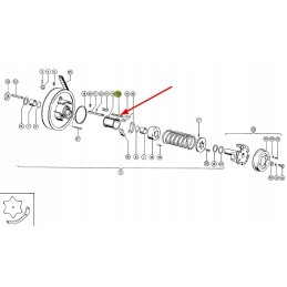 629861 0 būgno reguliavimo pavaros sklendė 2 3