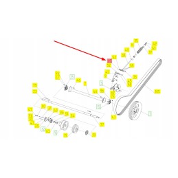 100458780 tiesus kaištis 3 2 x 20 mm