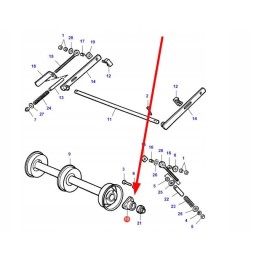 La321833550 pasviręs konvejerio guolio korpusas