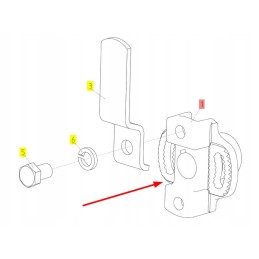 101482968 antraštės sraigto tvirtinimas