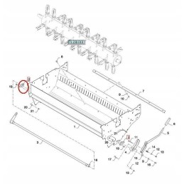 Motowidel New Holland Case CNH 98322 disko įvorė