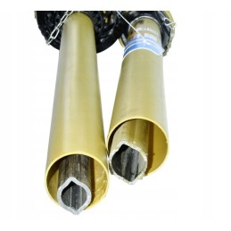 Plataus kampo kardaninis velenas 695nm 1210 1806mm homokinetas