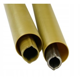 Plataus kampo kardaninis velenas 500nm 610 900mm homokinetas