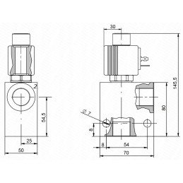 Elektrinis vožtuvas b1s nz 2 2 3 4 12v 140l 350bar 2mp