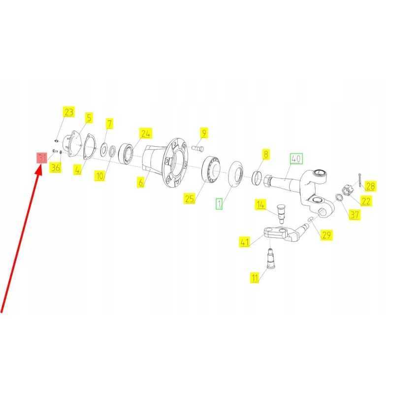 101863324 stebulės korpuso varžtas