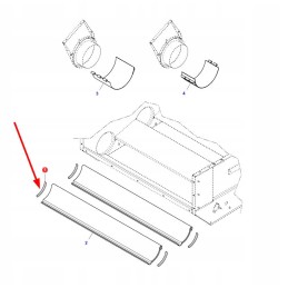 La321843650 ventiliatoriaus korpuso tarpiklis