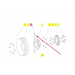 101863291 varžto dalinis sriegis m12 x 1 75 x 75
