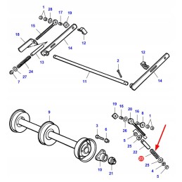 La353561131 lifto spyruoklė