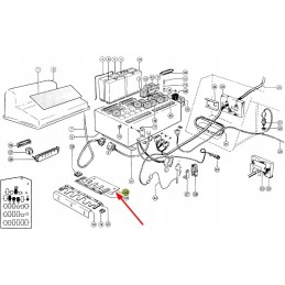 011008 0 Claas elektrinio valdymo bloko kampinė juostelė