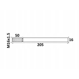 Sraigės pirštas 16x205 claas 603759 603759 00