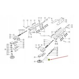 Traukimo grandinė, Claas tvirtinimo komplektas 692126
