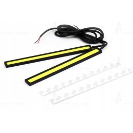 LED dieniniai žibintai DRL 12W 17 cm juosta