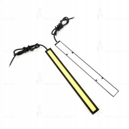 LED dieniniai žibintai DRL 12W 17 cm juosta