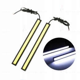 LED dieniniai žibintai DRL 12W 17 cm juosta