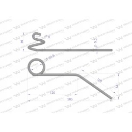 Claas Warynski motociklo pirštas 650500