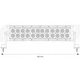 Darbo lempos prožektorius 24xled 9 36v 7200lm 6500k