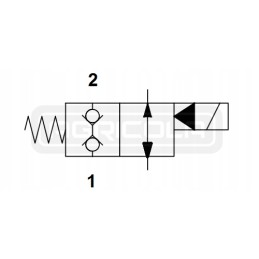 Elektrinis vožtuvas b2s nz 2 2 1 2 230v 70l 350bar 2mp