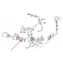 515200900010 alyvos aušintuvo poveržlė