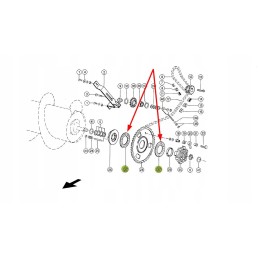 648507 24 įsiurbimo būgno frikcinis diskas