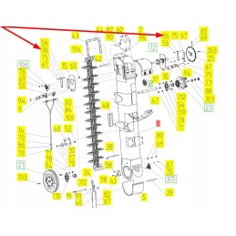 100049048 stačiakampė poveržlė