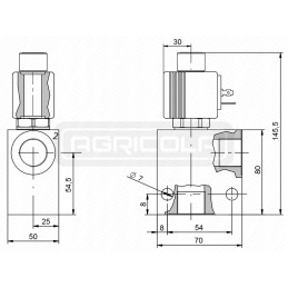 Elektrinis vožtuvas b2s nz 2 2 3 4 230v 140l 350bar 2mp