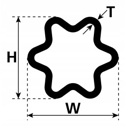 Profilinis vamzdis 3m s4 4820 6005703081